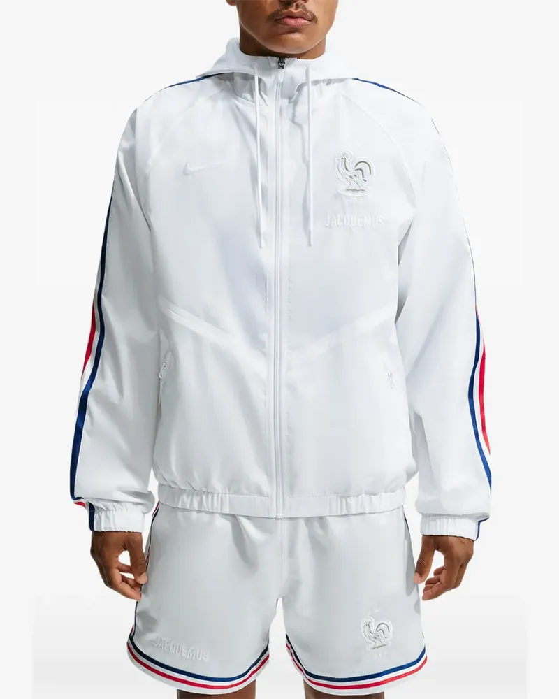 Nike France x Jacquemus Anthem track jacket - Weiß Weiß