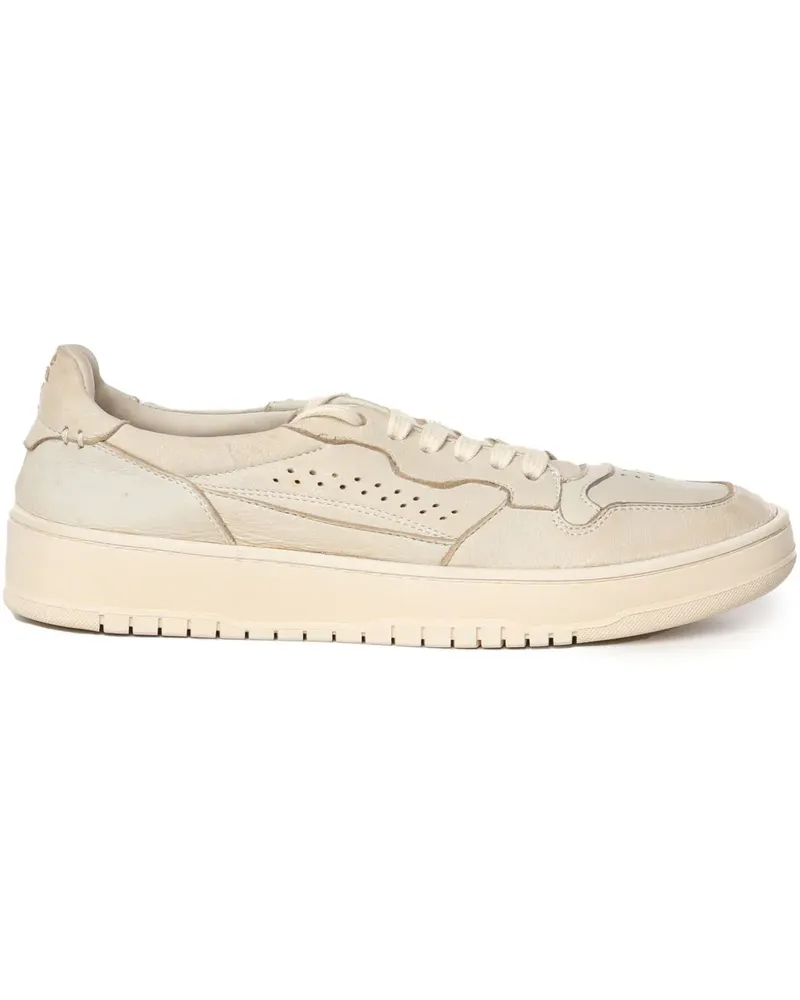 Eleventy Sneakers aus Leder - Nude Nude