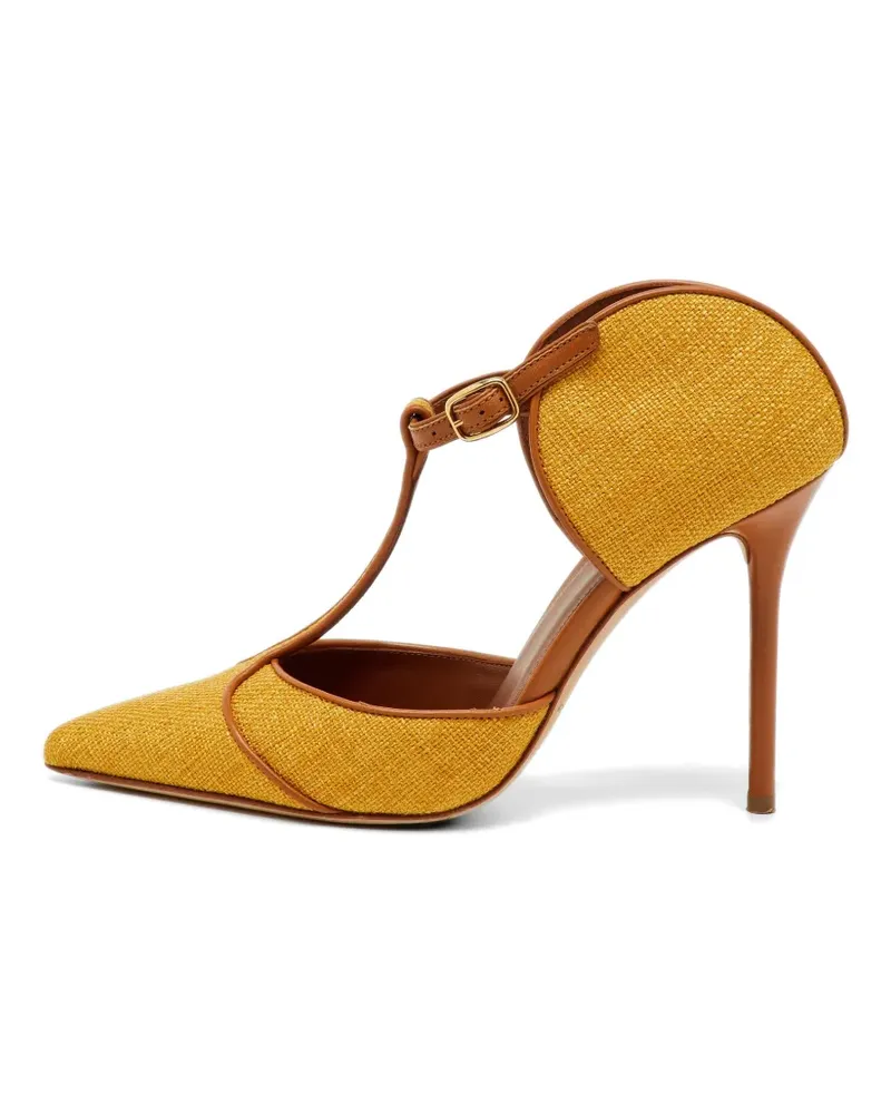 Malone Souliers Imogen cut-out mules - Gelb Gelb