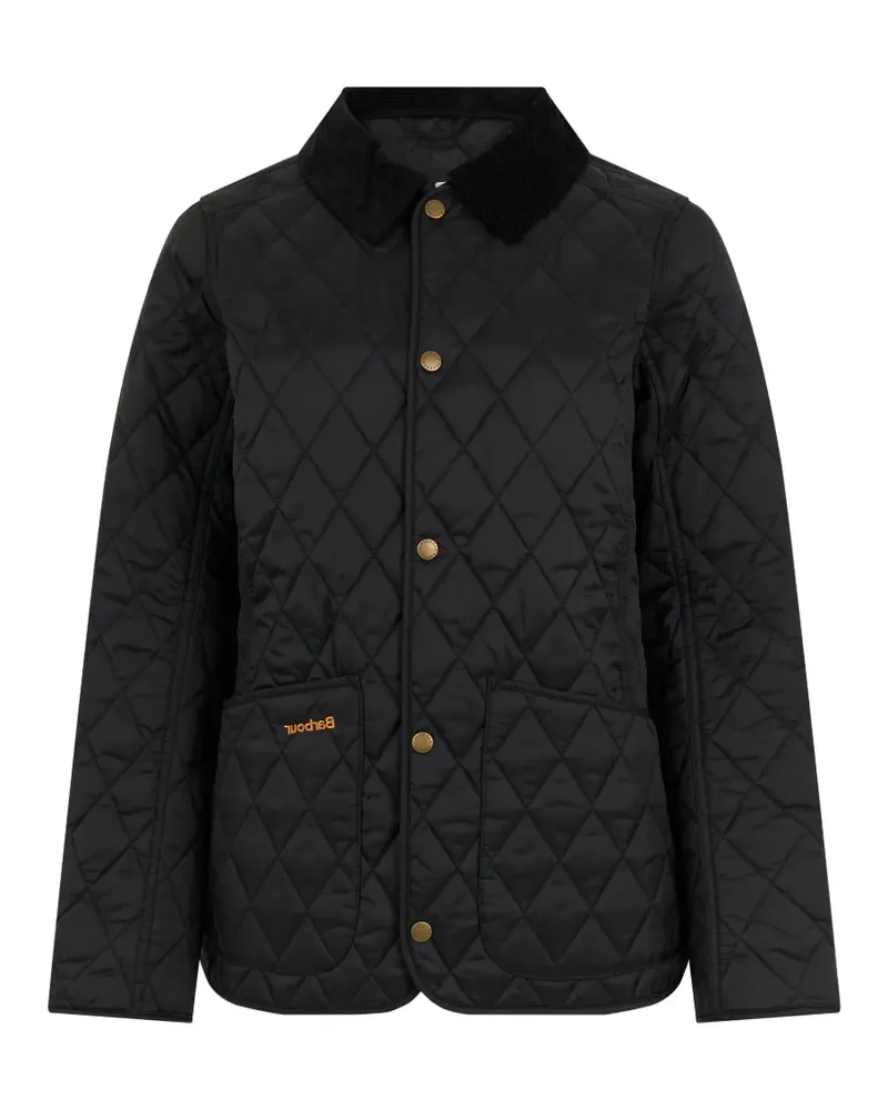 Barbour Annandale quilted corduroy-collar jacket - Schwarz Schwarz
