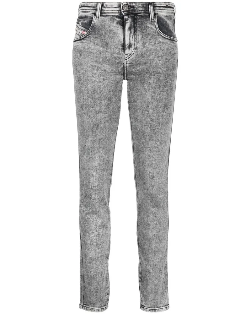 Diesel Babhila Slim-Fit-Jeans - Grau Grau