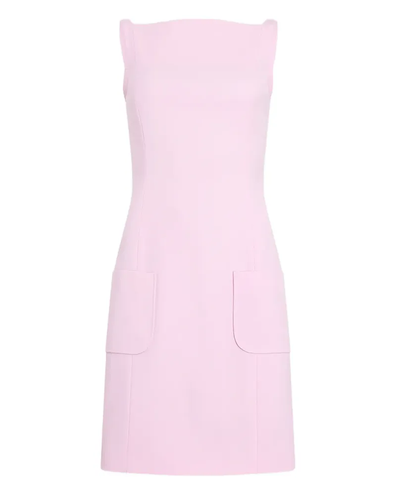 Patou Minikleid mit Taschenriemen - Rosa Rosa