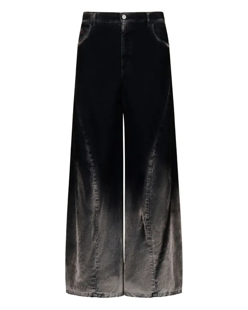 Marni Jeans mit Ombré-Effekt - Schwarz Schwarz