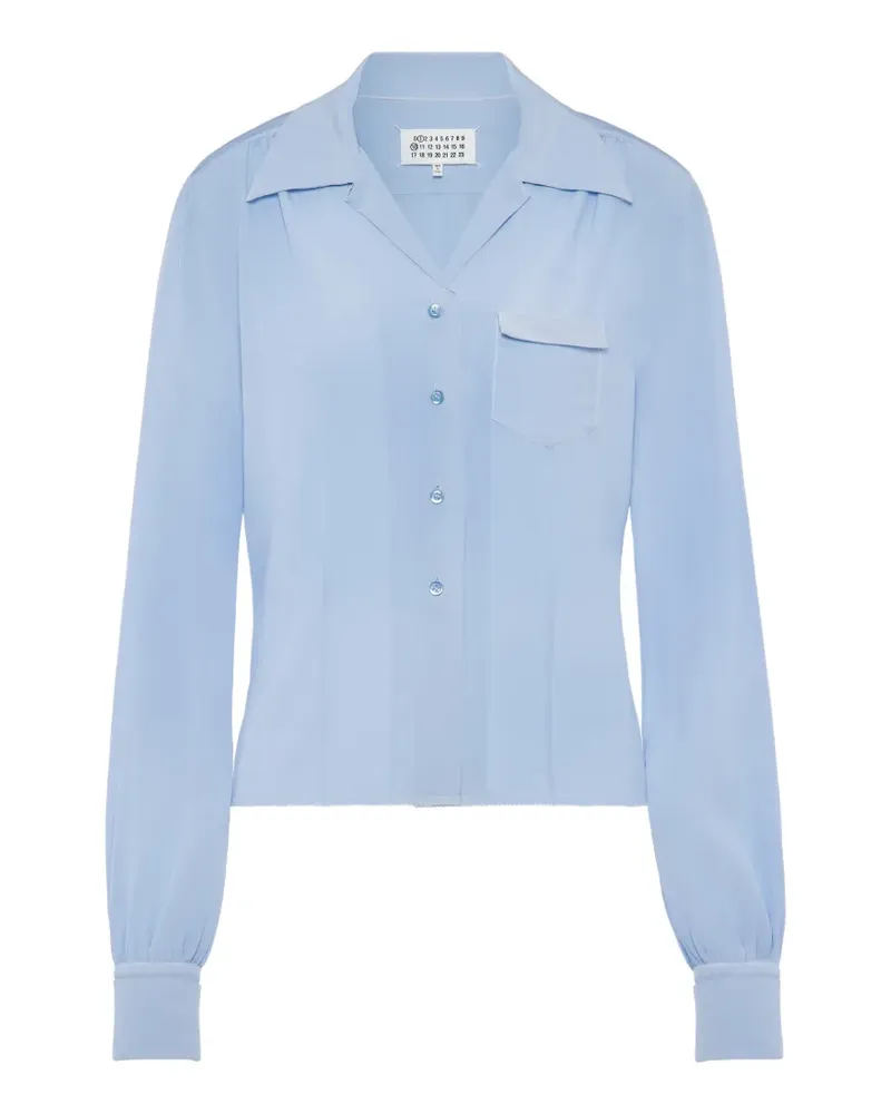 Maison Margiela Hemd mit Brusttaschen - Blau Blau