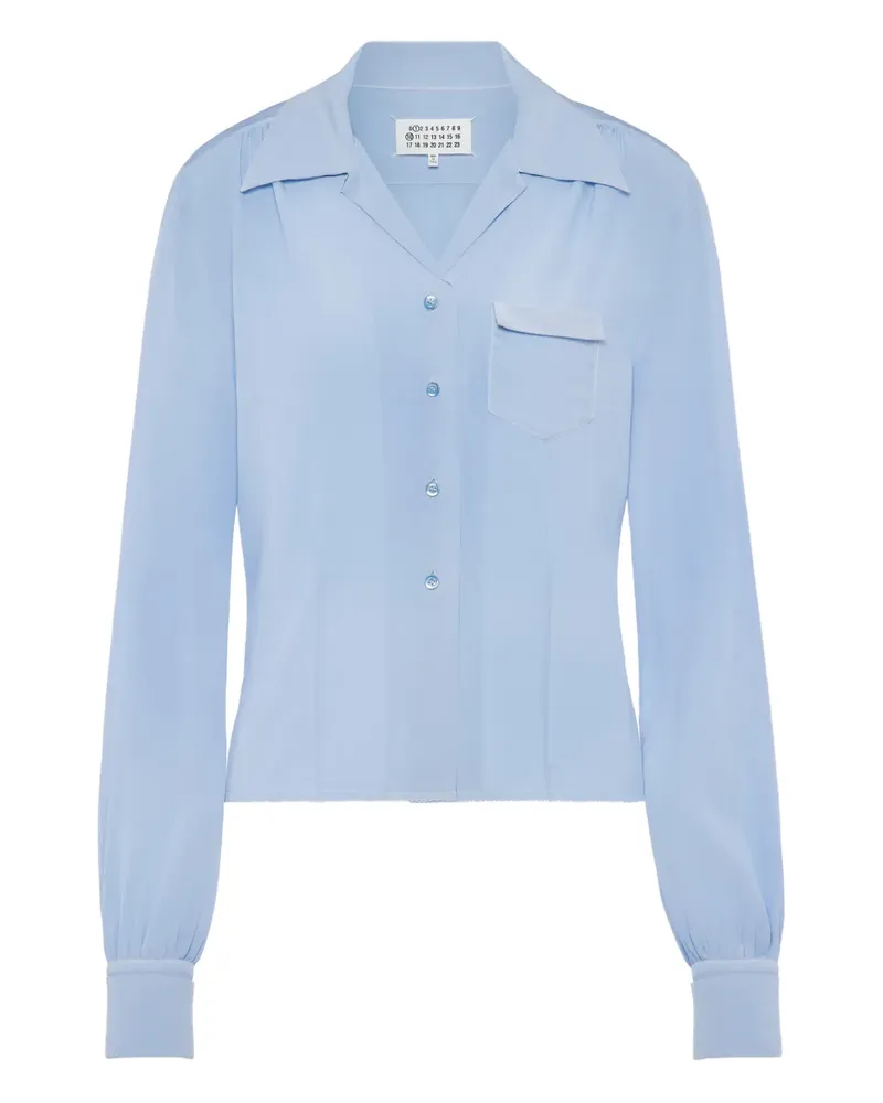 Maison Margiela Hemd mit Brusttaschen - Blau Blau