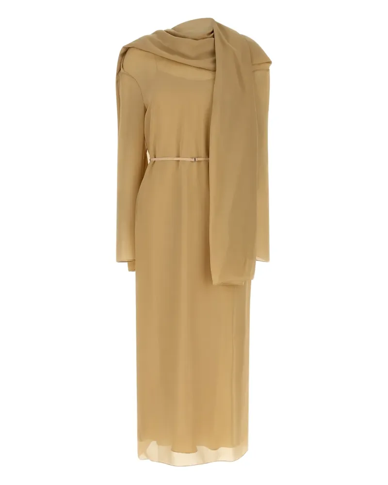 The Row Amede zip dress - Nude Nude