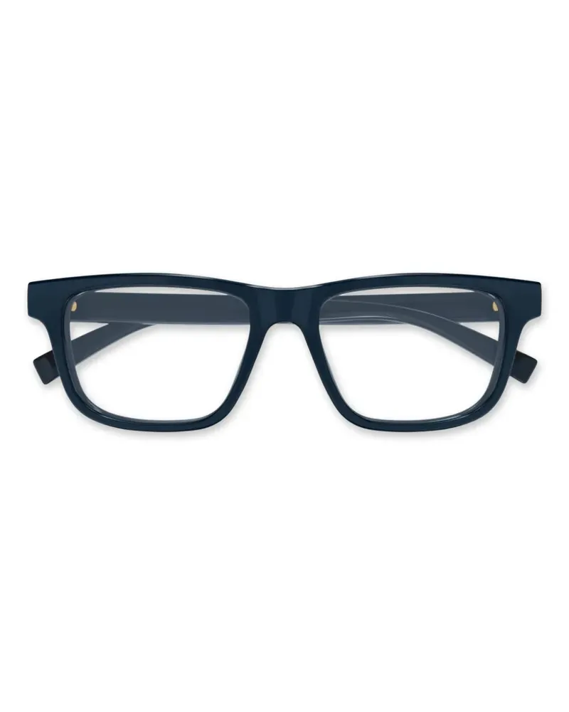 Gucci rectangle-frame glasses - Schwarz Schwarz