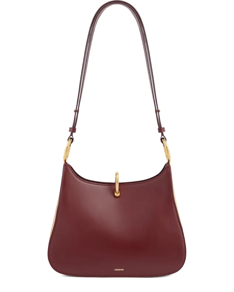 Paco Rabanne Mittelgroße Ring Schultertasche - Rot Rot