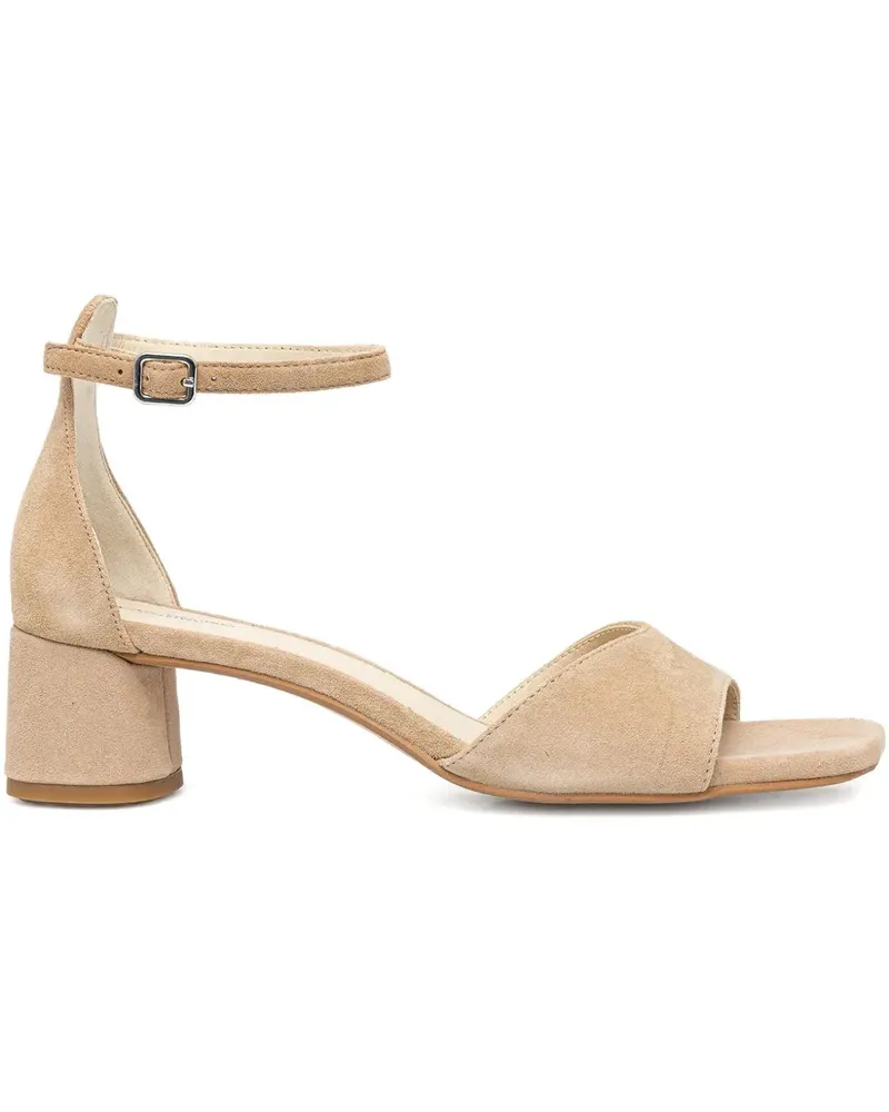 Vagabond Piper Sandalen mit Knöchelriemen 45mm - Nude Nude