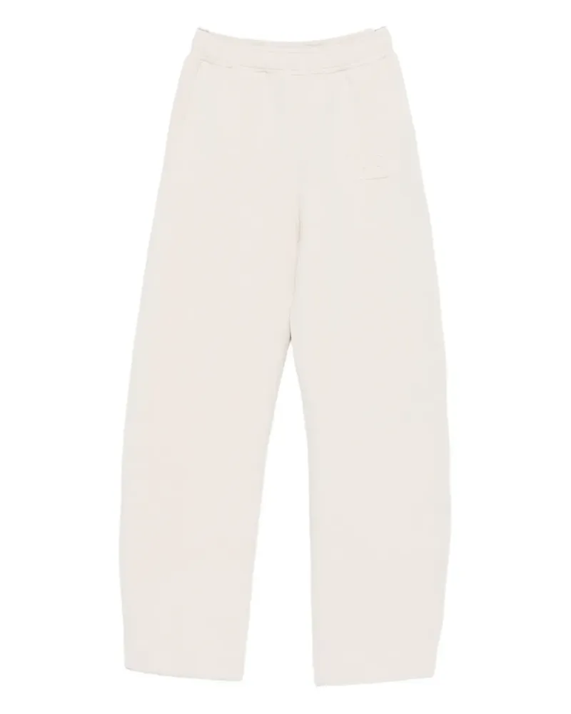 WRSTBHVR logo trousers - Nude Nude