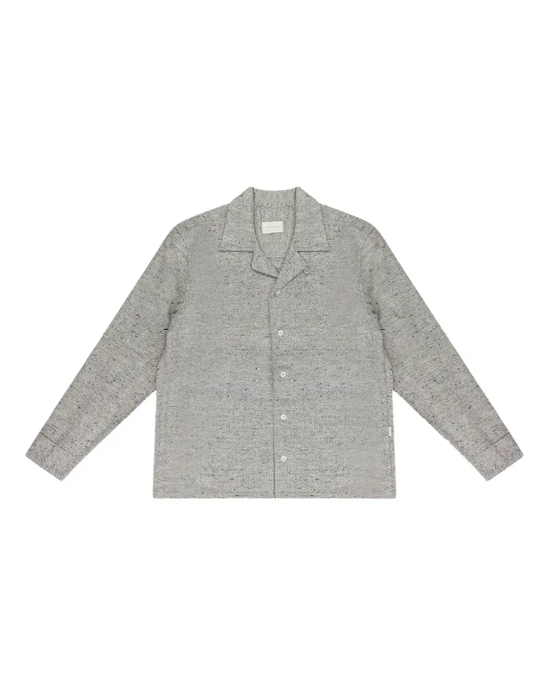 Aimé Leon Dore Jacquard-Hemd mit Knopfleiste - Grau Grau