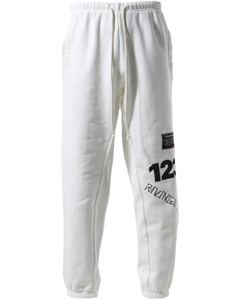 RRR123 Jogginghose aus Baumwolle - Weiß Weiß