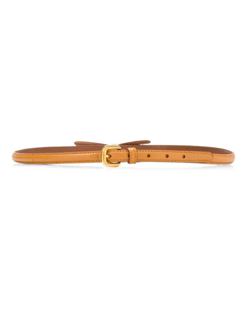 Prada bow-detail buckle belt - Braun Braun