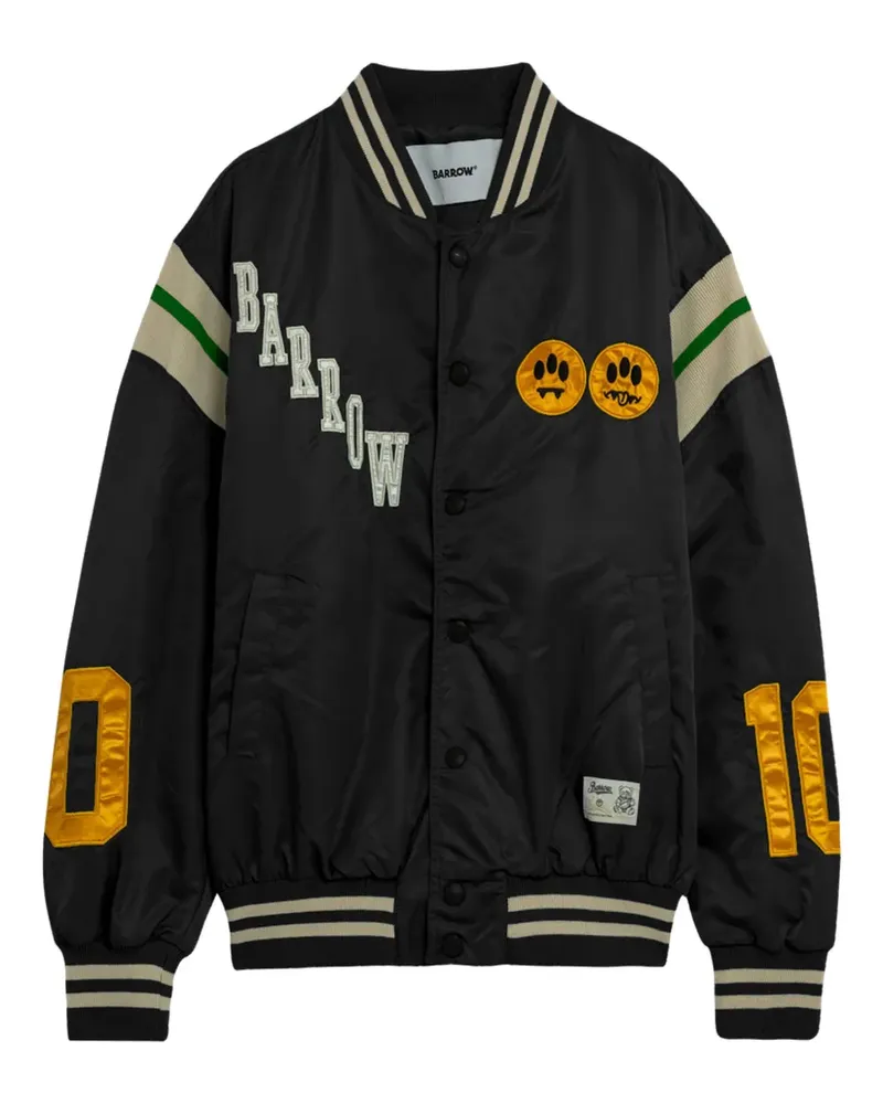 BARROW Bomberjacke mit Logo-Print - Schwarz Schwarz