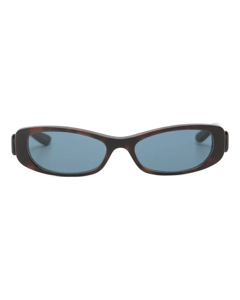Balenciaga Sonnenbrille in Schildpattoptik - Braun Braun