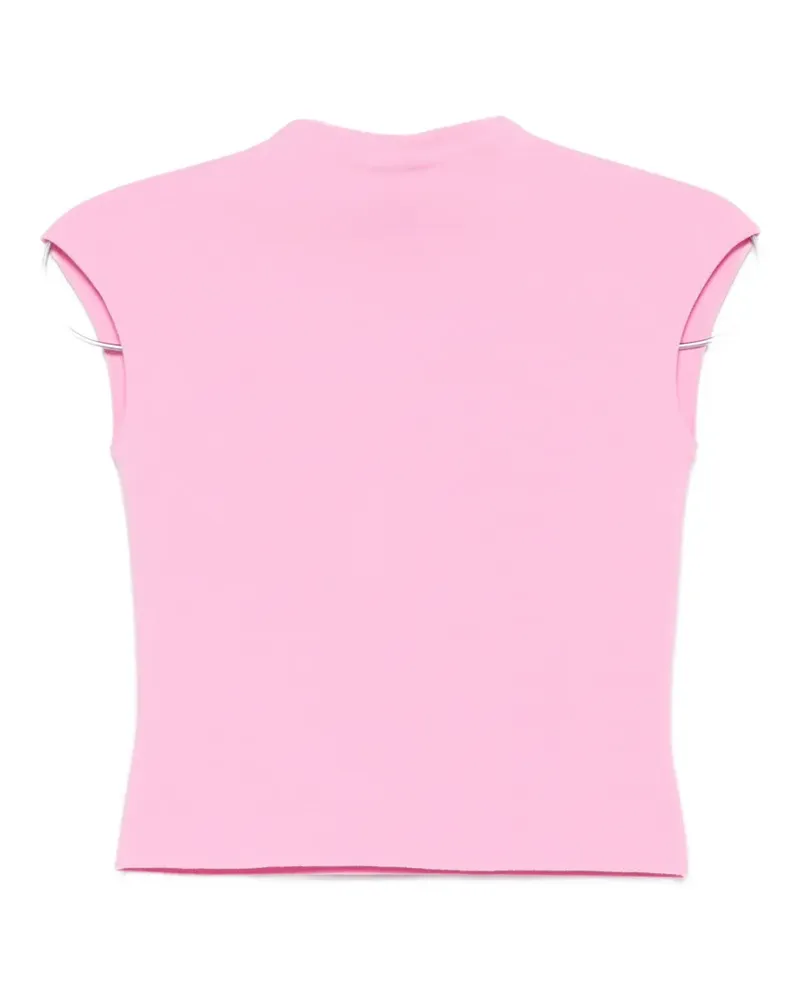A.W.A.K.E. knitted sleeveless top - Rosa Rosa
