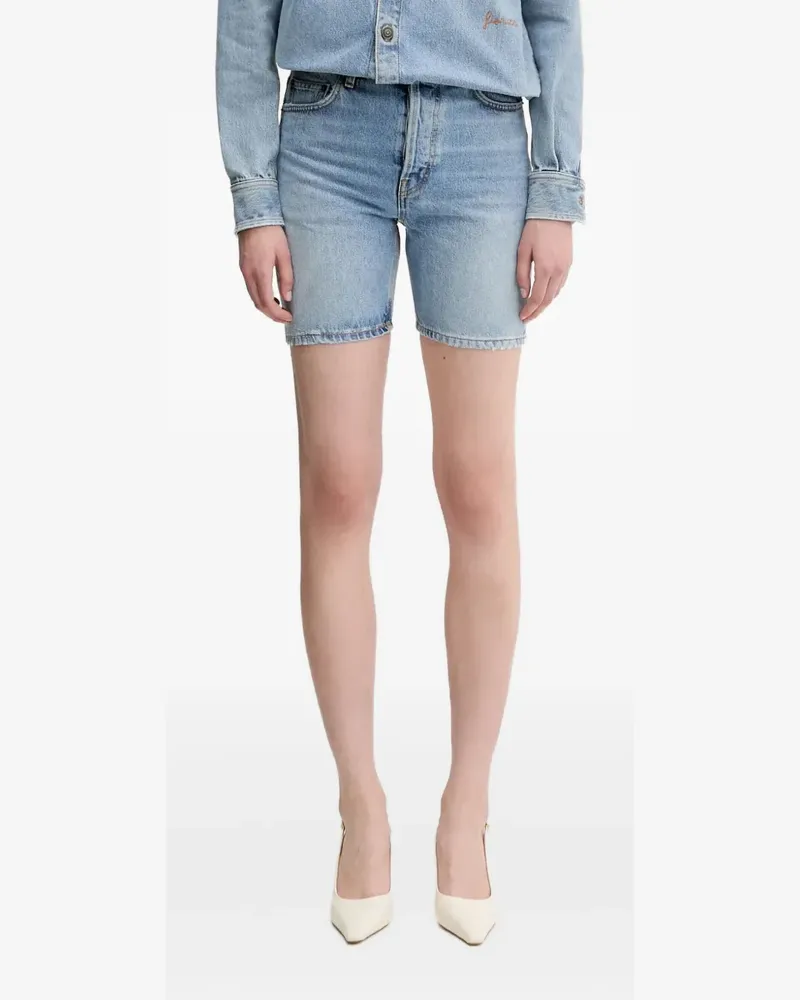 Fiorucci Ausgeblichene Shorts - LIGHT.WASH Light.wash