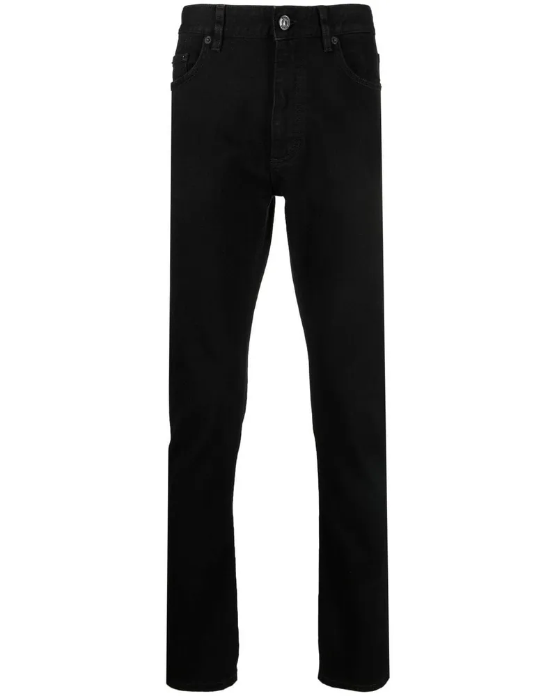 Ermenegildo Zegna Roccia Slim-Fit-Jeans Schwarz