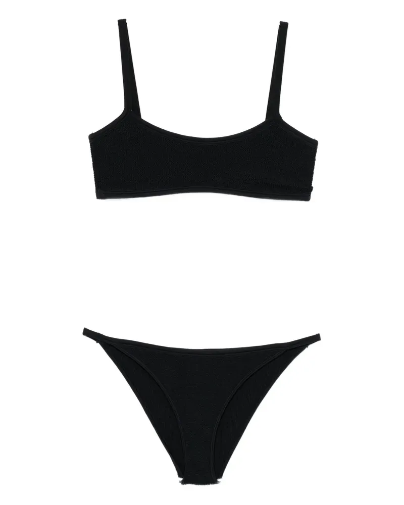 Hunza G Tyler Bikini - Schwarz Schwarz