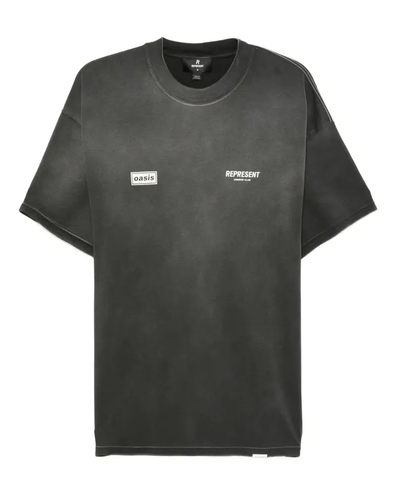 REPRESENT x Oasis Owners Club T-Shirt - Schwarz Schwarz