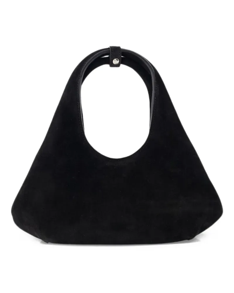 COPERNI Folded suede shoulder bag - Schwarz Schwarz