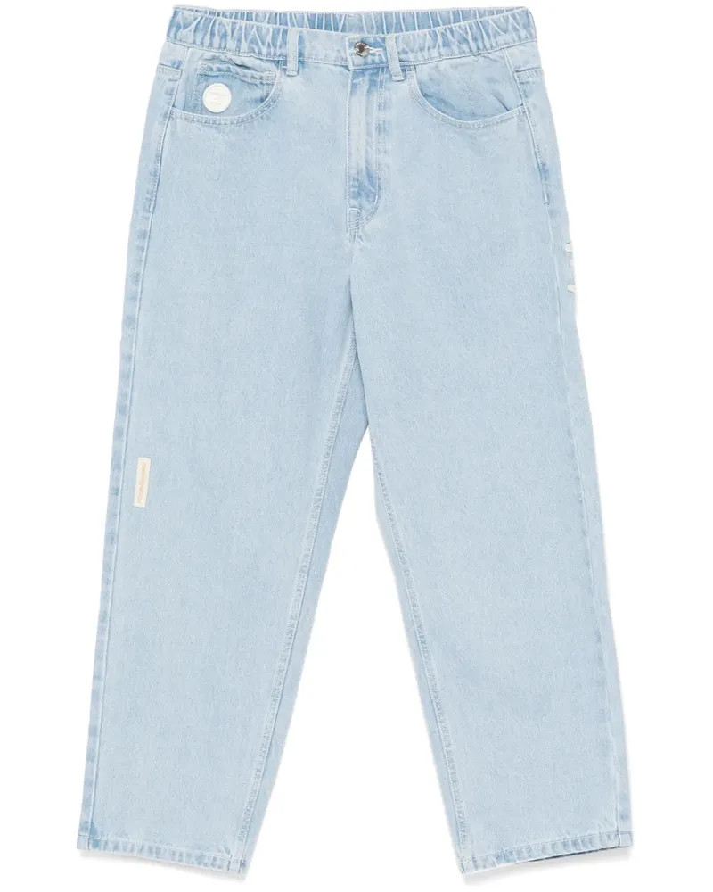 BAPE AAPENOW Jeans mit Moonface-Logo - Blau Blau