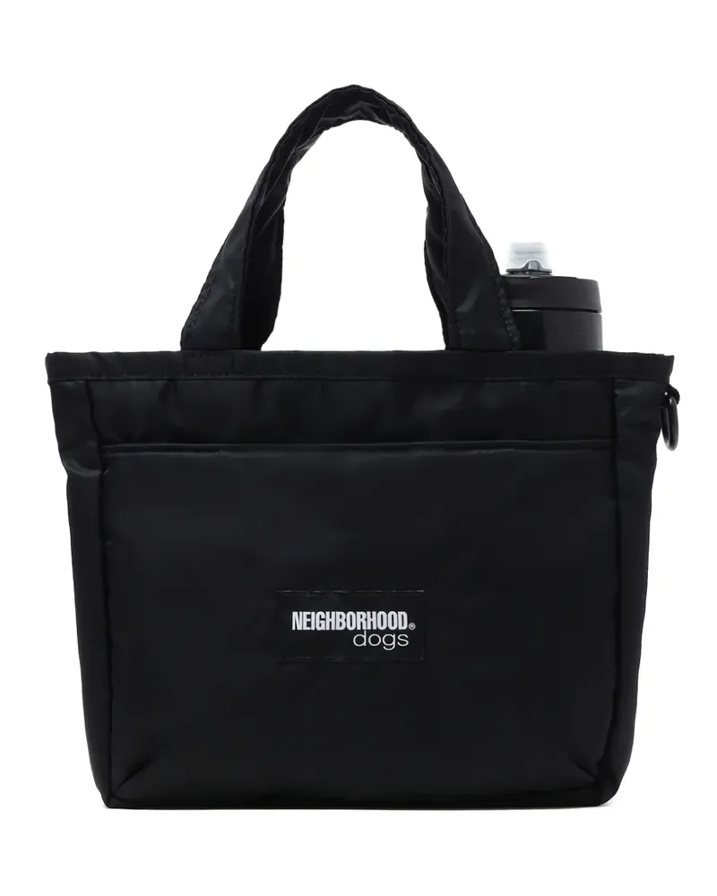 Neighborhood Shopper mit Logo - Schwarz Schwarz