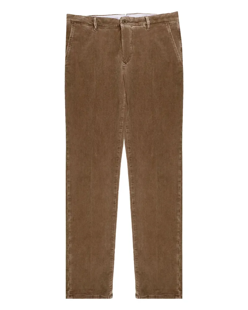 Slowear Straight-Leg-Hose aus Cord - Braun Braun