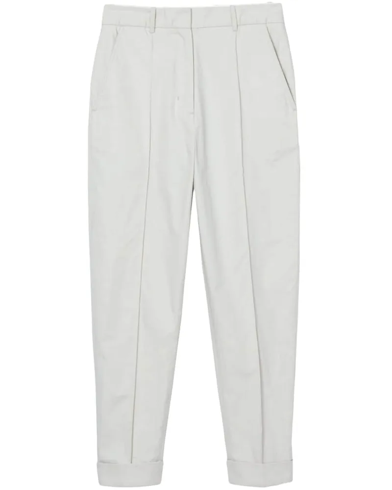 3.1 phillip lim Tapered-Hose im Cropped-Design - Grau Grau