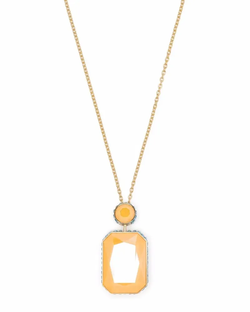 Swarovski Halskette mit Kristallen - Gold Gold