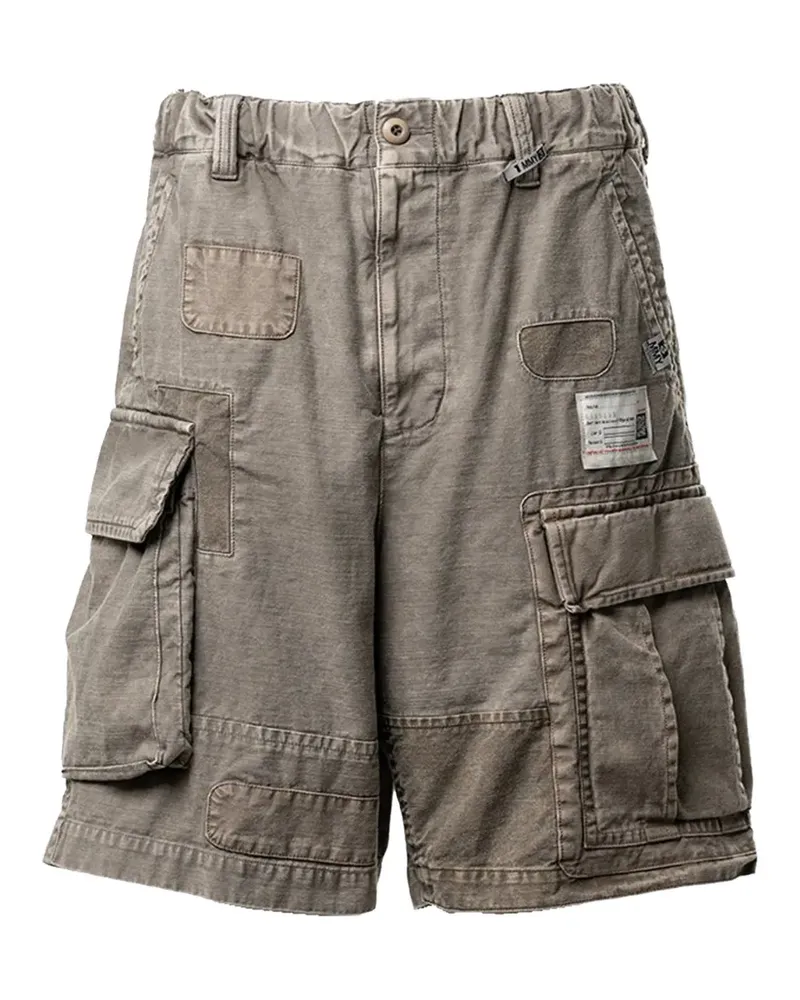 MIHARAYASUHIRO Repaired cargo shorts - Grau Grau