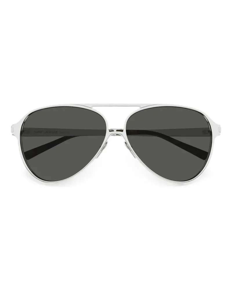 Saint Laurent SL734 Pilotenbrille - Silber Silber