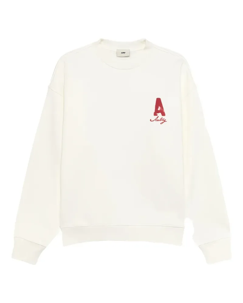 AUTRY Heritage Sweatshirt mit ausgewaschenem Effekt - Nude Nude