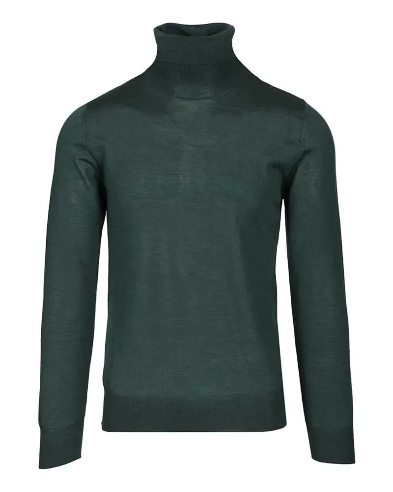 Al Duca D’Aosta 1902 roll-neck ribbed-trim sweater - Grün Grün