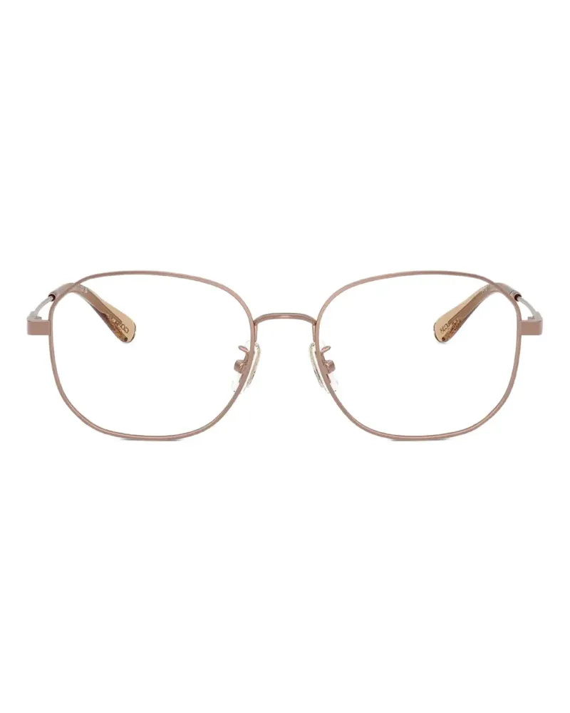 Coach geometric-frame glasses - Braun Braun