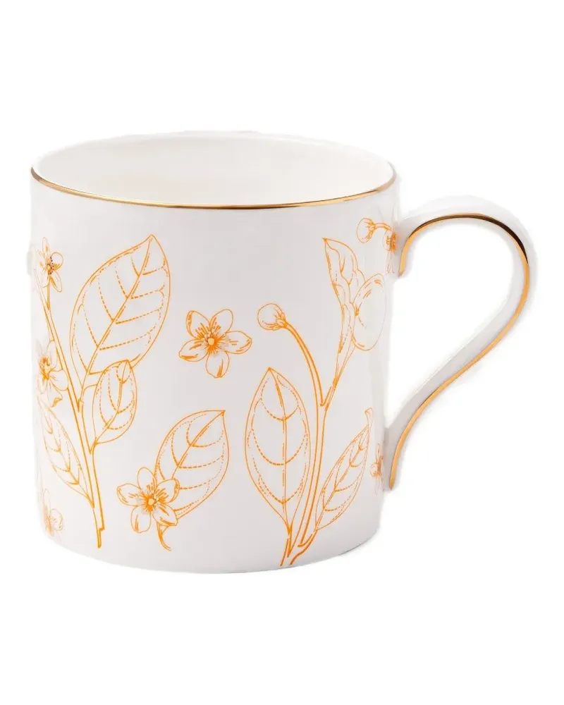 Shanghai Tang Tang Mandarin Tea porcelain mug - Weiß Weiß