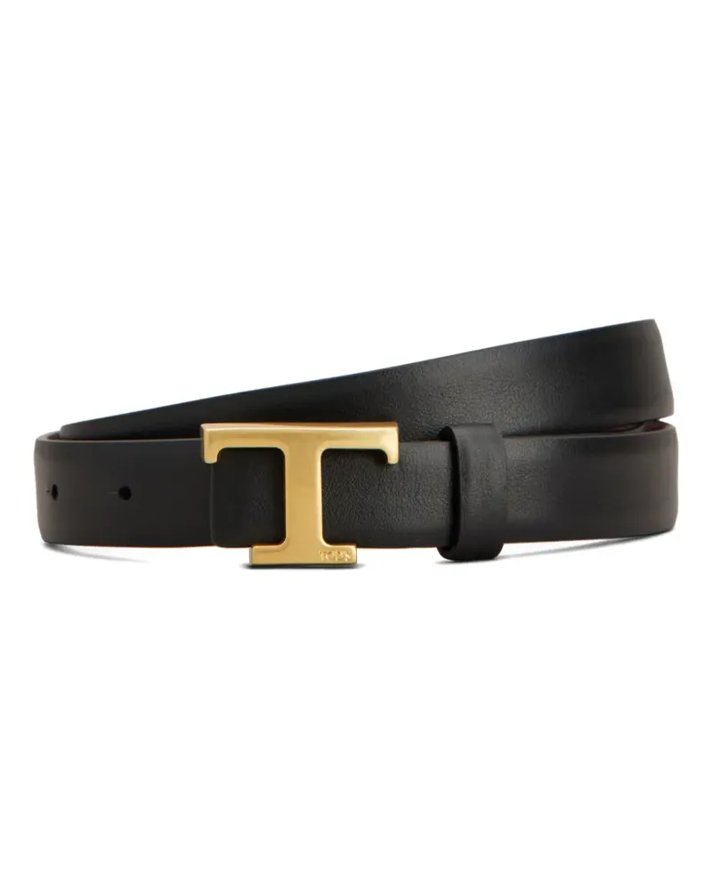 TOD'S Gürtel aus Leder - Schwarz Schwarz