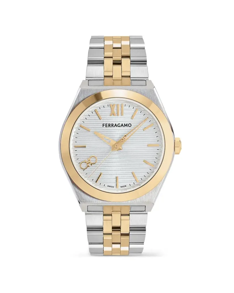 Ferragamo Vega New 40mm - Silber Silber