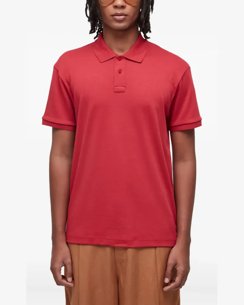 Osklen Poloshirt aus weichem Material - Rot Rot