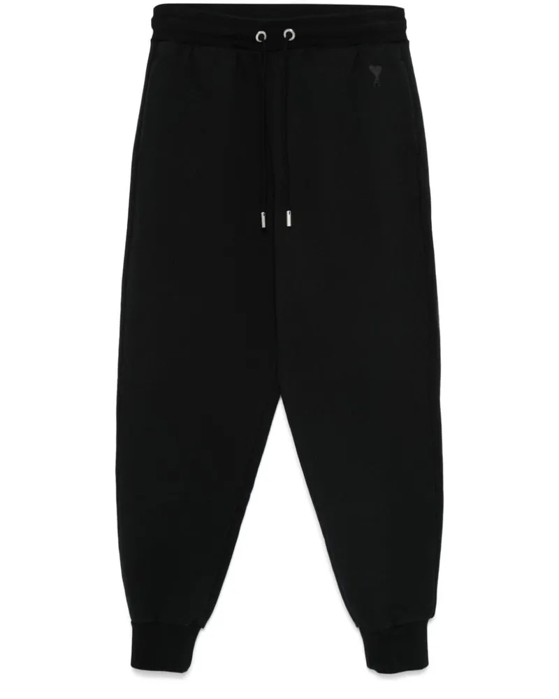 AMI Paris Jogginghose mit Ami de Coeur-Motiv - Schwarz Schwarz