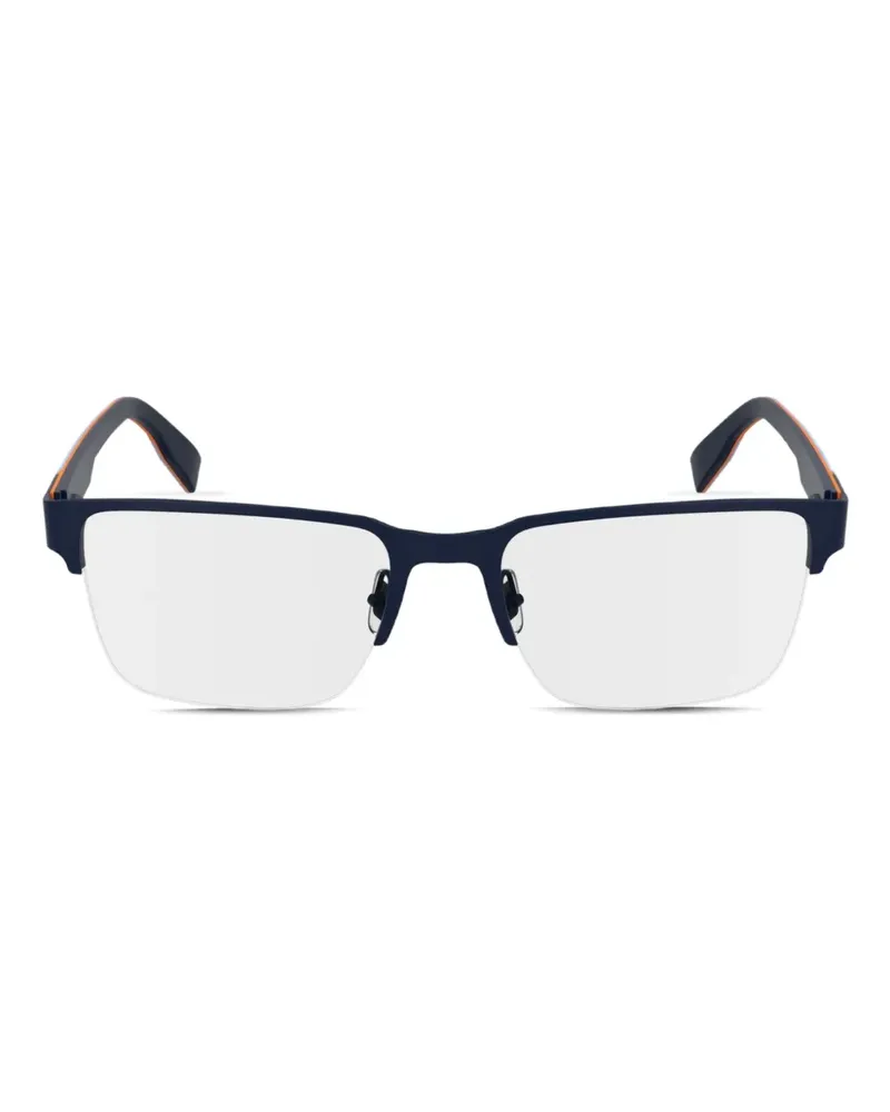 Lacoste Brille mit eckigem Gestell - Blau Blau