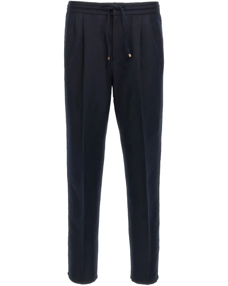 Brunello Cucinelli Hose mit geradem Bein - Blau Blau
