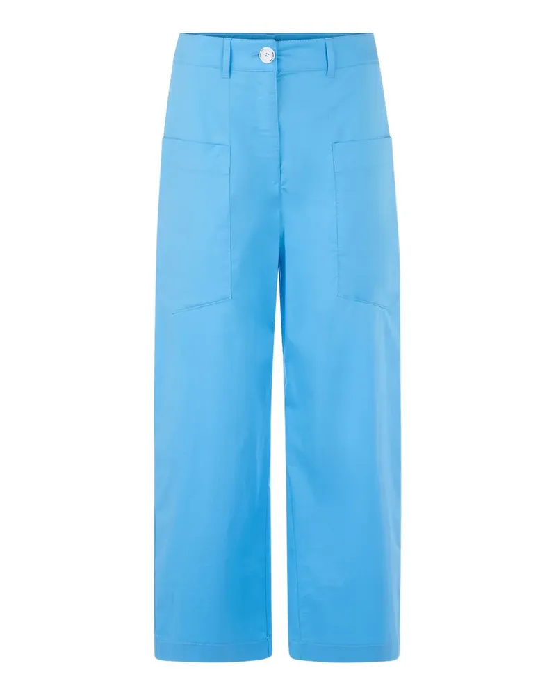 Marc Cain Wohka patch-pocket cargo pants - Blau Blau