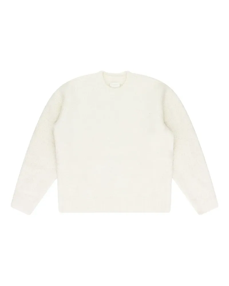 Aimé Leon Dore bouclé crew-neck sweater - Weiß Weiß