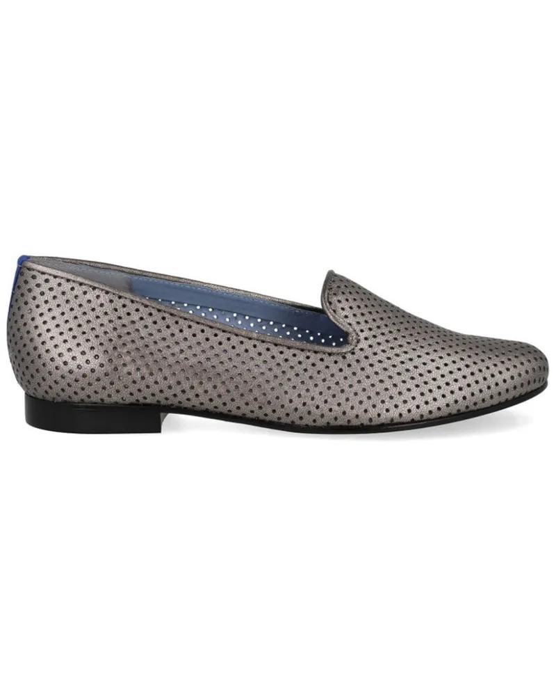 Blue Bird Perforierte Loafer - Grau Grau