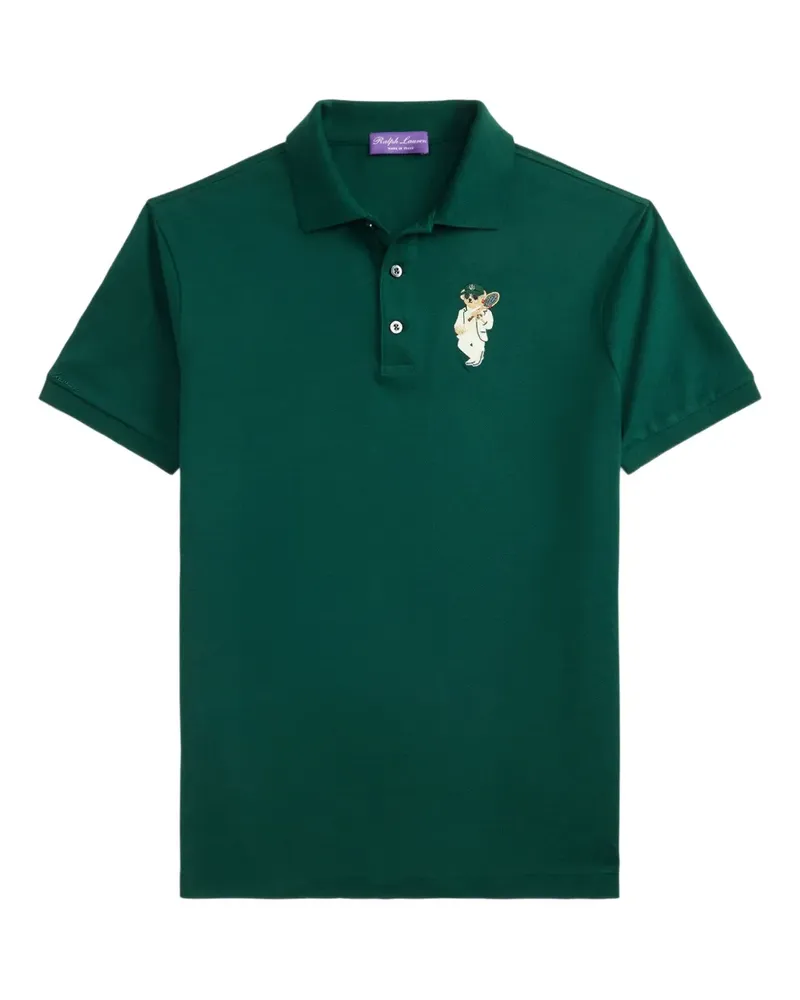 Ralph Lauren embroidered-logo polo shirt - Grün Grün