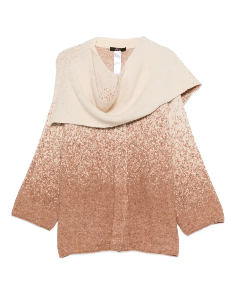 Twin-Set Cardigan mit Farbverlauf - Nude Nude