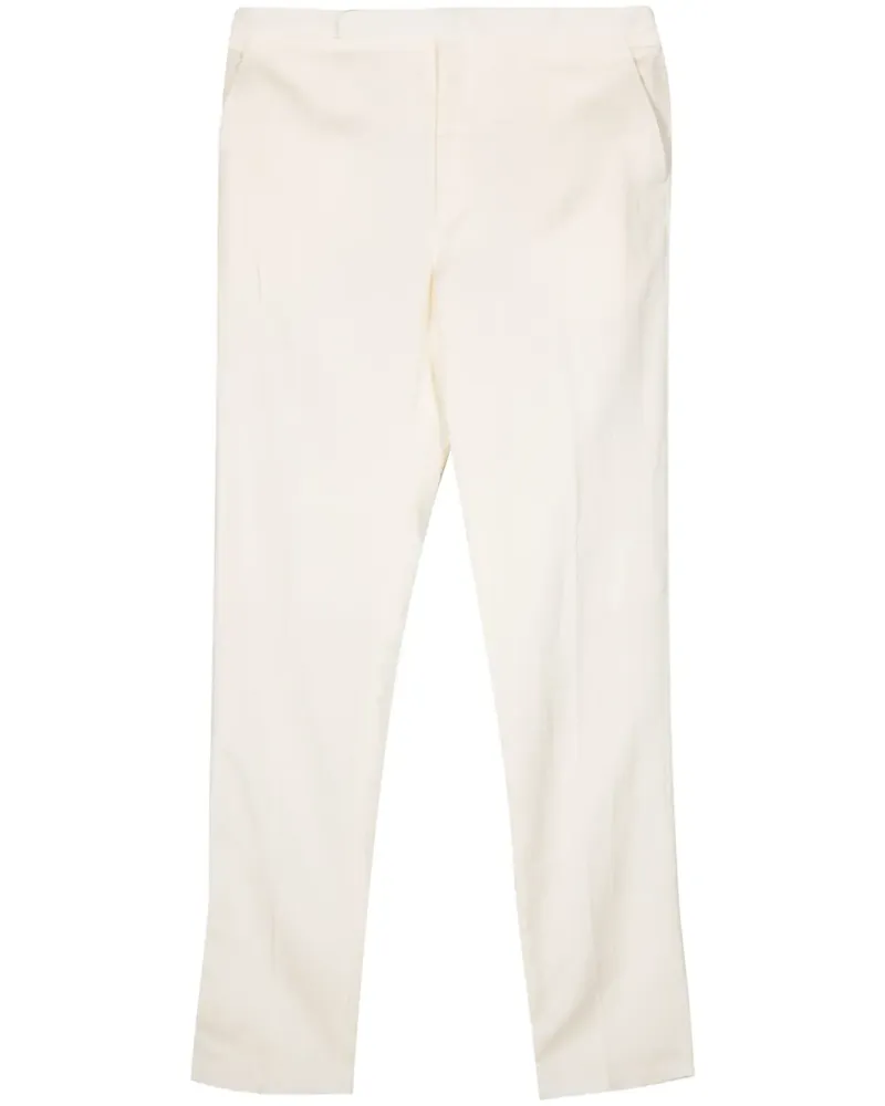 Ralph Lauren Shantung Tapered-Hose - Nude Nude