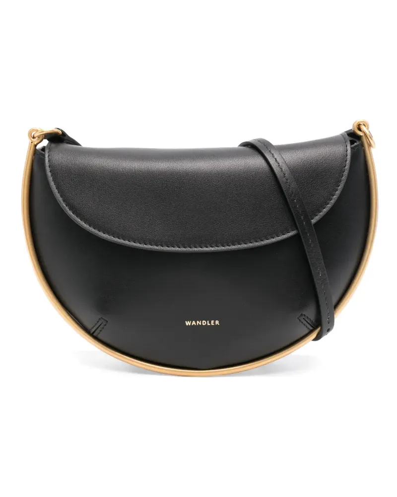 WANDLER Mini Kate Schultertasche - Schwarz Schwarz