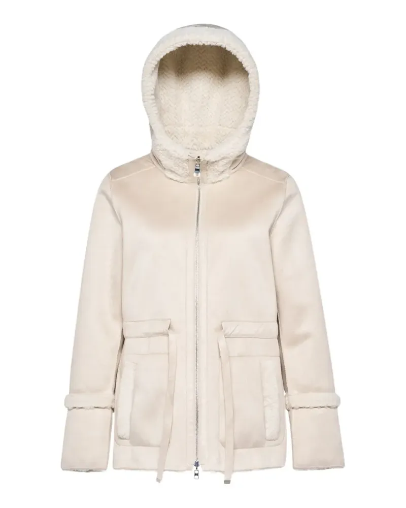 Geox Wendbare Kency Kapuzenjacke - Nude Nude